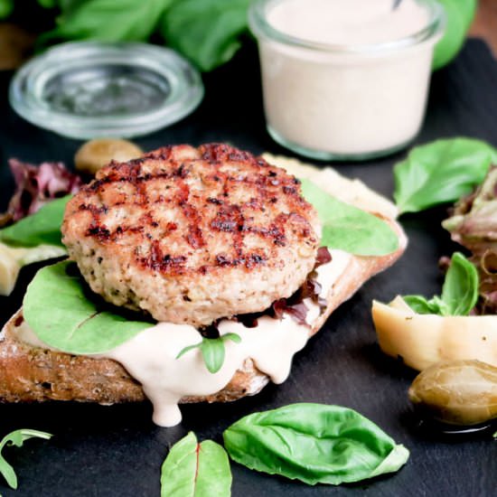Vitello tonnato burger - Recipe photo by Culinaire bagage