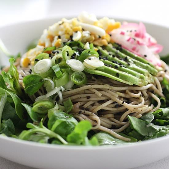 Black Sesame Noodle Bowl - Recipe photo by lisal