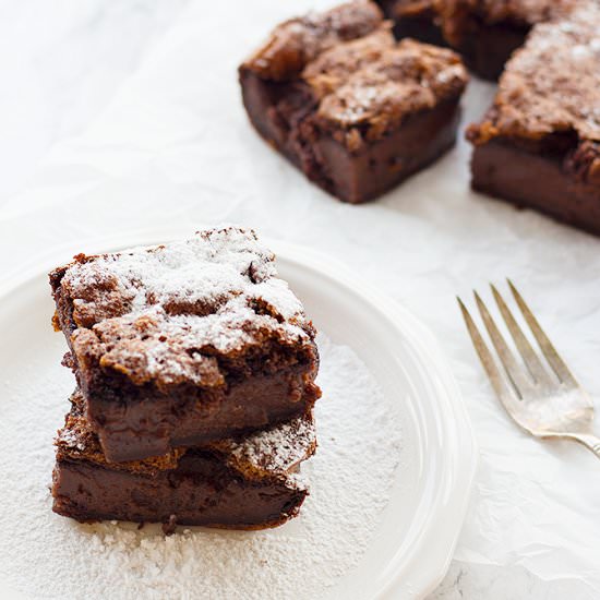 Chocolate Magic Custard Cake - Recipe photo by unicorns in the kitchen
