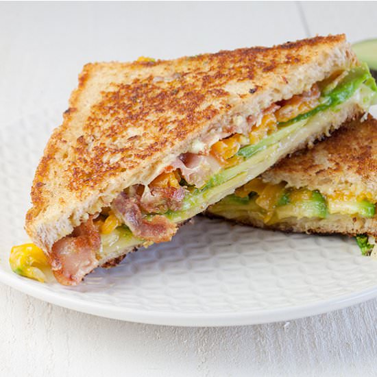 Grilled Avocado Sandwich - Recipe photo by ohmydish
