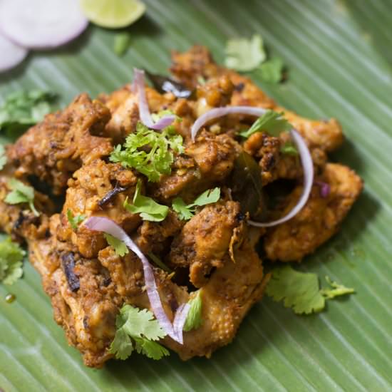 Tomato Garlic Chicken Roast - Recipe photo by Akila