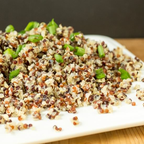 Slow Cooker Quinoa - Recipe photo by dizzybusyandhungry