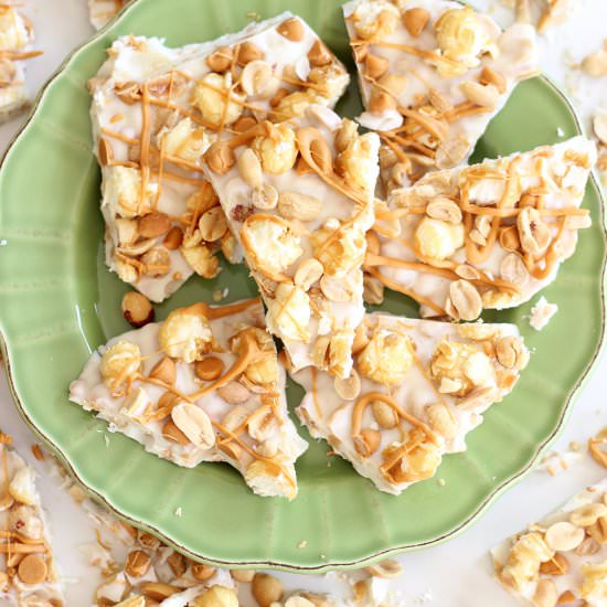Salted Peanut Butterscotch Caramel - Recipe photo by FoodFanatical