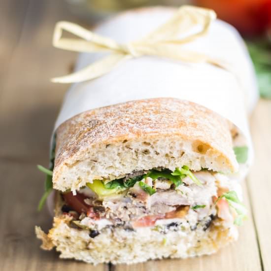 French Sandwich (Pan Bagnat) - Recipe photo by monpetitfour