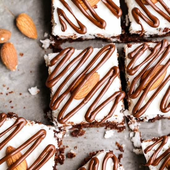 Almond Joy Brownies (GF + Paleo) - Recipe photo by bakerita
