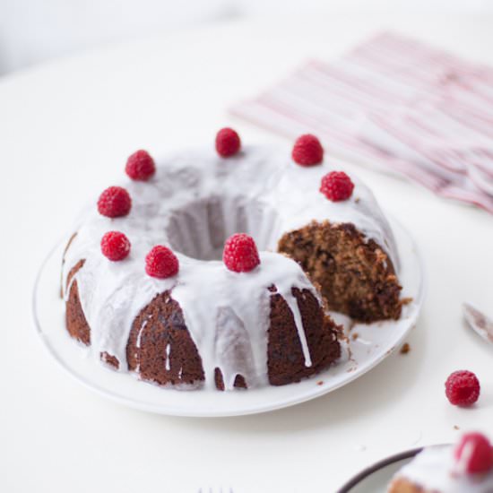Banana Buttermilk Bundt Cake - Recipe photo by cococakeland
