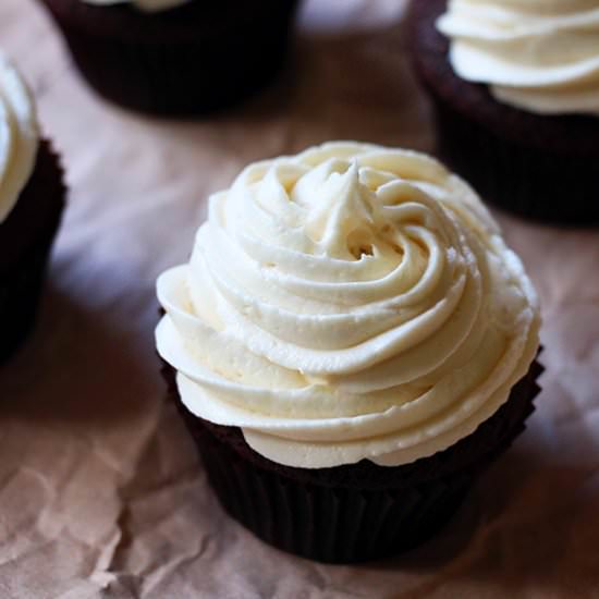 Favorite Buttercream Frosting - Recipe photo by When Hungry