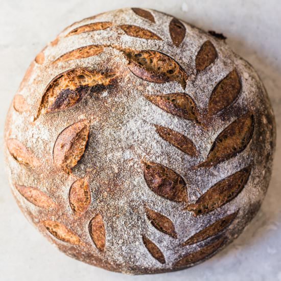 Spelt Sourdough - Recipe photo by the perfect loaf