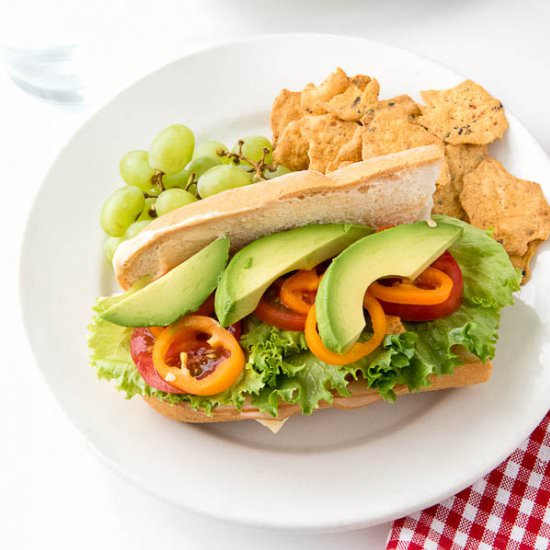 Southwestern Sub Sandwich - Recipe photo by boulderlocavore