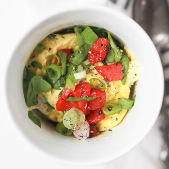 2 Minute Egg Omelet in a Mug - Recipe photo by joyfulhealthyeats