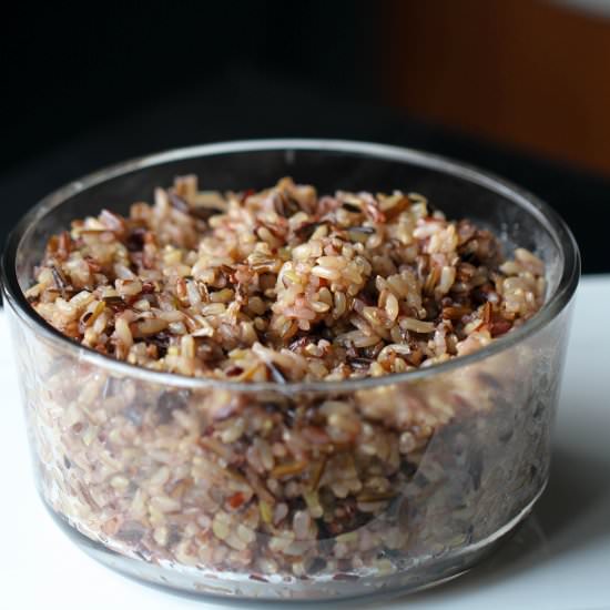 Pressure Cooker Wild Grain Rice - Recipe photo by TheKitchenWhisperer