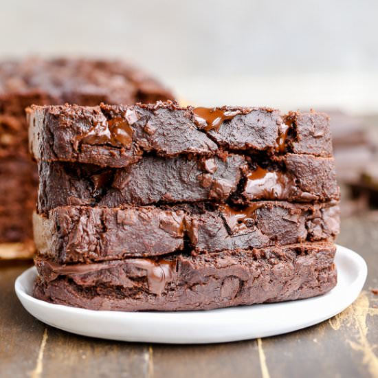 Paleo Double Chocolate Banana Bread - Recipe photo by bakerita