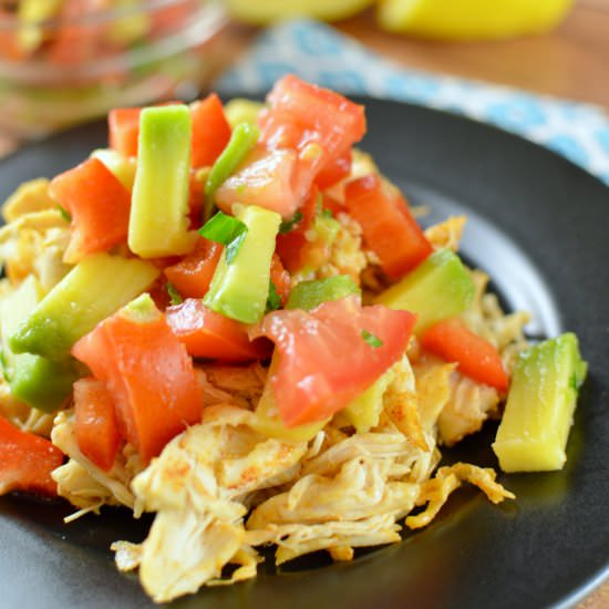 Chicken Avocado Salsa - Recipe photo by brittaniep