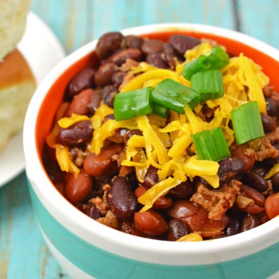 Easy Crockpot Chili - Recipe photo by brittaniep