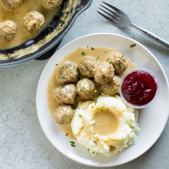 Swedish Meatball Gravy - Recipe photo by culinaryhill