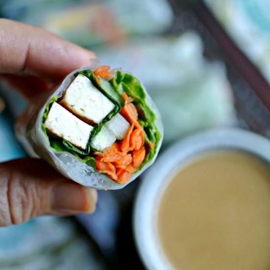 Thai Spring Rolls - Recipe photo by suzypuss