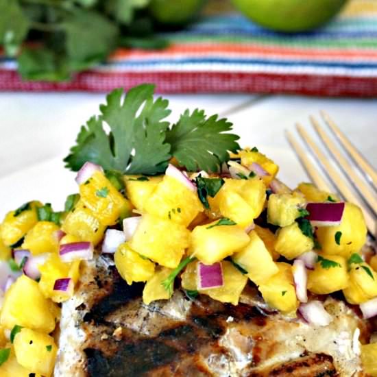 Pineapple Salsa - Recipe photo by BeyondtheCoop