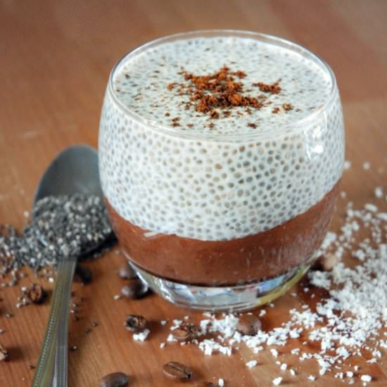 Chia Pudding with Coca - Recipe photo by dietetyczne-fanaberie