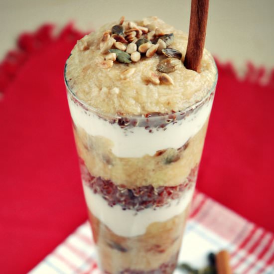 Quinoa – Pear Parfait - Recipe photo by dietetyczne-fanaberie