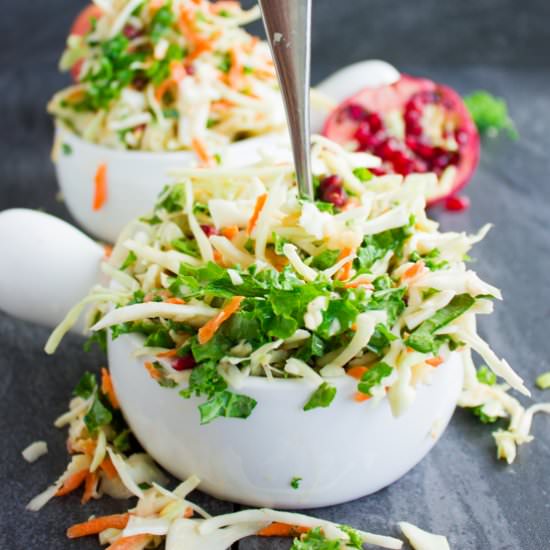Vegan Coleslaw - Recipe photo by two.purple.figs