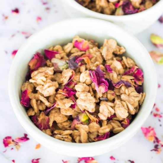 Tahini Granola - Recipe photo by SweetPotatoSoul
