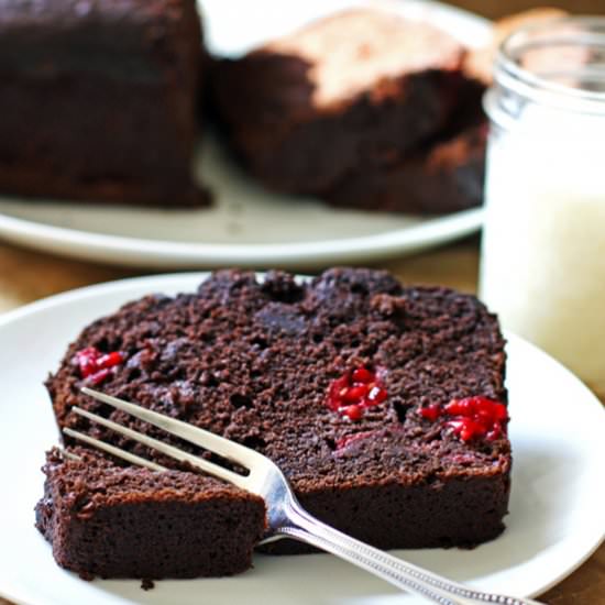 Chocolate Raspberry Banana Bread - Recipe photo by jeannies tried and true recipes