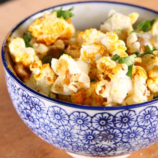 Curry Popcorn - Recipe photo by Wide Meadow