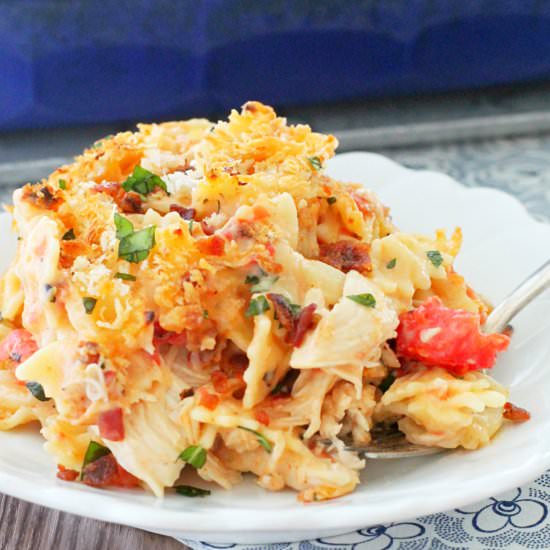 Hot Brown Mac and Cheese - Recipe photo by foodtasticmom