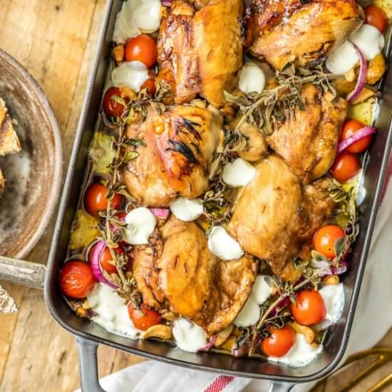 Mediterranean Chicken Bake - Recipe photo by the cookie rookie