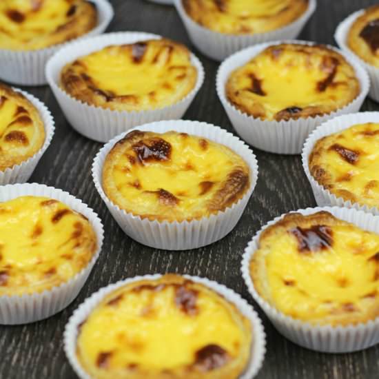 Pastel de Nata/ Portuguese Egg Tart - Recipe photo by foxy folksy