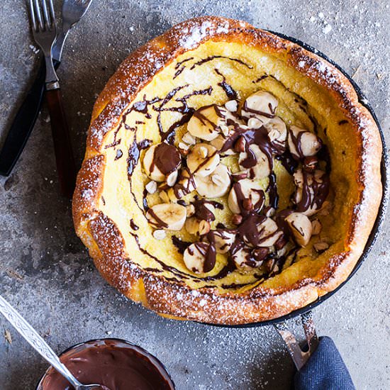 Banana Dutch Pancake - Recipe photo by jernejkitchen