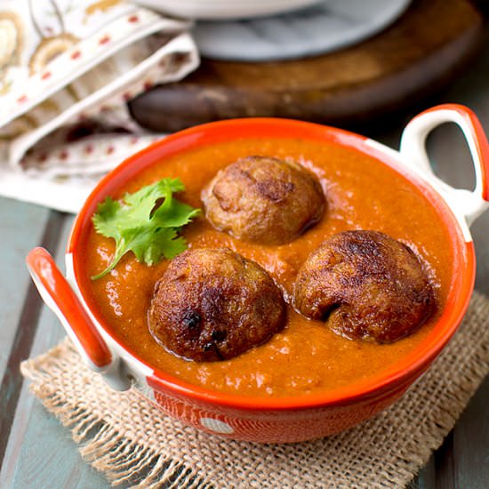 Enchor Kofta - Recipe photo by Pavani