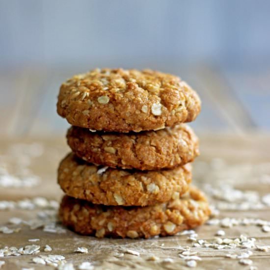 Anzac Biscuits - Recipe photo by thekiwicountrygirl