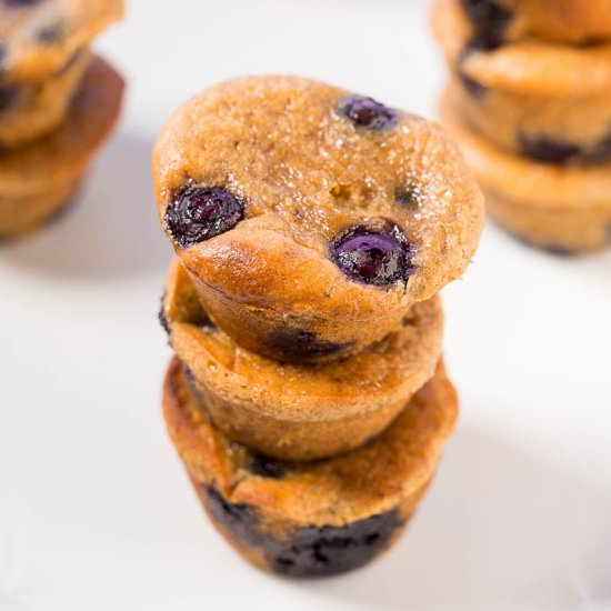 Flourless Blueberry Banana Muffins - Recipe photo by Averie