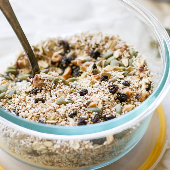 Popped Amaranth Breakfast Cereal - Recipe photo by Poppies and Papayas