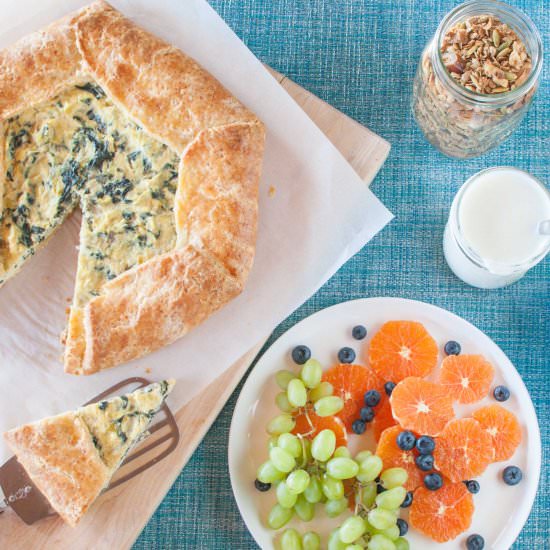 Swiss Chard and Leek Crostata - Recipe photo by thesharedplate