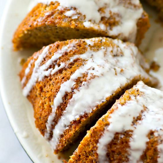 Lighter Lemon Poppyseed Cake - Recipe photo by WholeAndHeavenlyOven