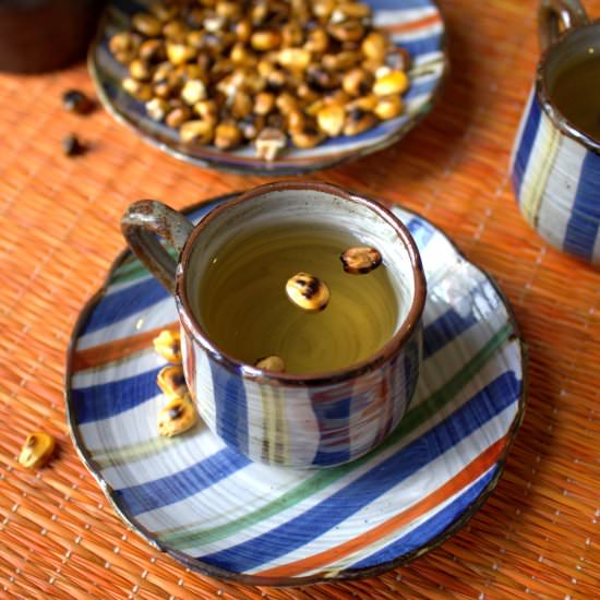 Korean Corn Tea or (Oksusu Cha) - Recipe photo by The blurry lime