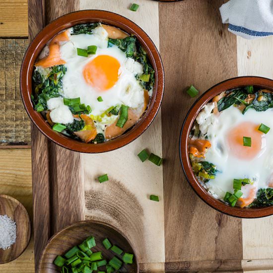 Backed Eggs - Recipe photo by PannaM