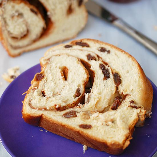 Cinnamon Raisin Bread - Recipe photo by evabakes