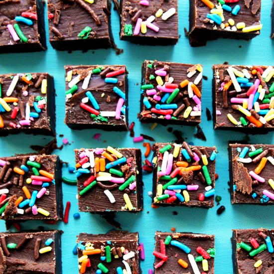 Chocolate Peanut Butter Fudge - Recipe photo by beetsandberries