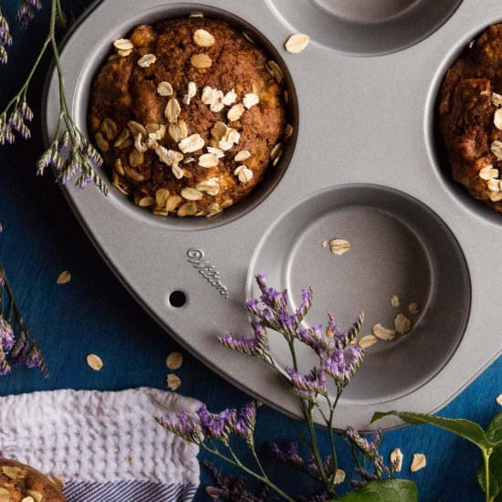 Spiced Apple Sugarfree Muffins - Recipe photo by xabilikeschocolate