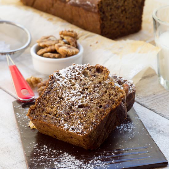 Vegan Banana Bread - Recipe photo by Ingeliuke
