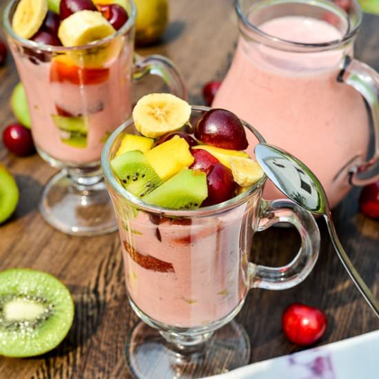 Lebanese Fruit Cocktail - Recipe photo by hadias lebanese cuisine