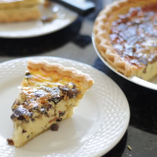 Easy as Pie Quiche - Recipe photo by Blog To Taste