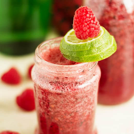 Triple Berry Sparkling Fizzy Water - Recipe photo by ilonaspassion