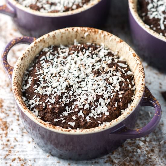 Coconut Chocolate Cocotte - Recipe photo by boundbyfood