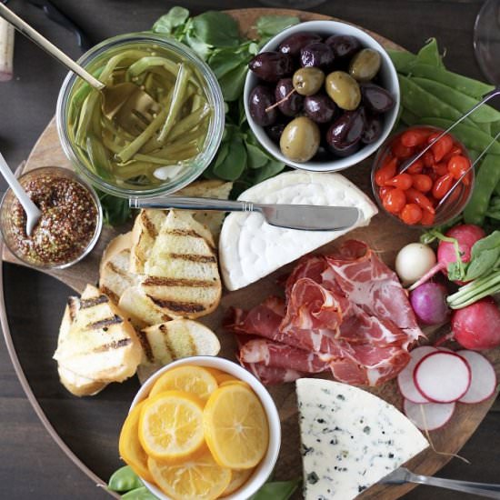 Spring Cheese Board - Recipe photo by perpetuallyhungry