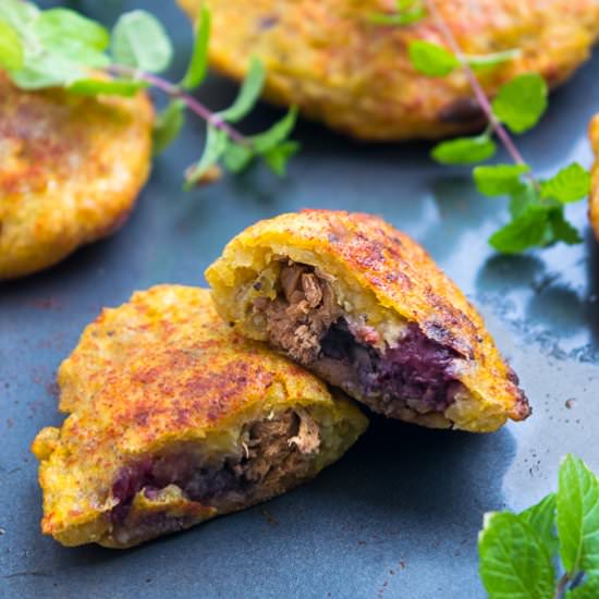 Flourless Lamb Blueberry Empanadas - Recipe photo by WhittyPaleo