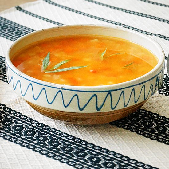 Vegan Sour Bean Soup - Recipe photo by lacuisinedesimona